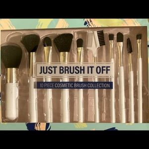 Cosmetic makeup brush sets (of 2)